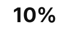 10% discount